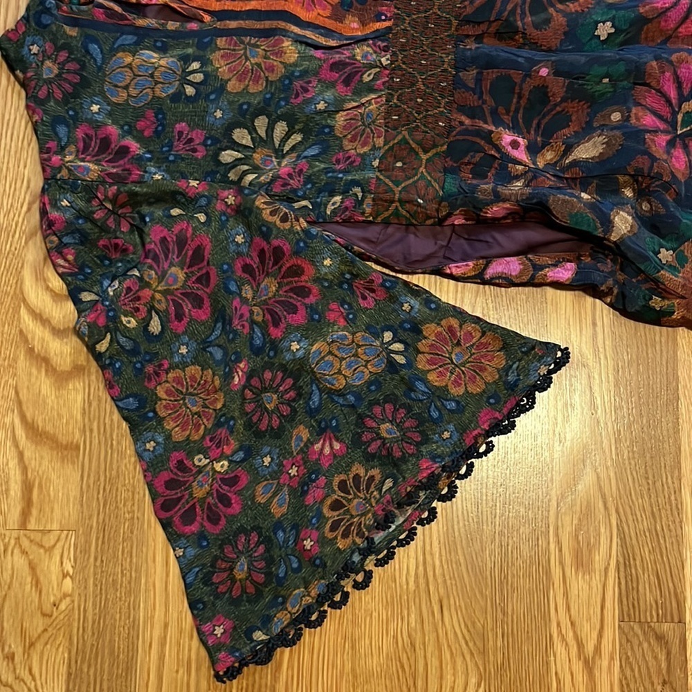 NWT Farm x Anthropologie Mock Neck Dress Size XS - Picture 15 of 17